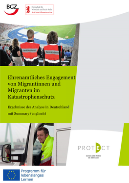 Ehrenamtliches Engagement Von Migrantinnen Und Migranten Im Katastrophenschutz