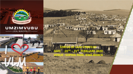 STATUS of ULM STRATEGY DATE :20TH – 21ST FEBRUARY 2020 VENUE: SOPHIA PARK, KWA-BHACA Content