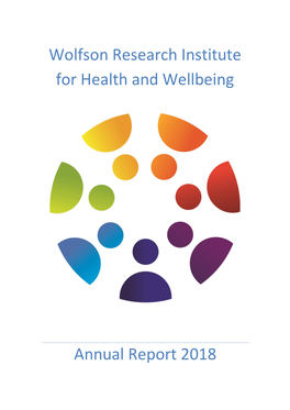 Wolfson Research Institute for Health and Wellbeing As Well As PA to the Executive Director