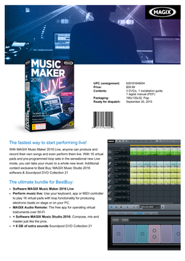 The Fastest Way to Start Performing Live! the Ultimate Bundle for Bestbuy