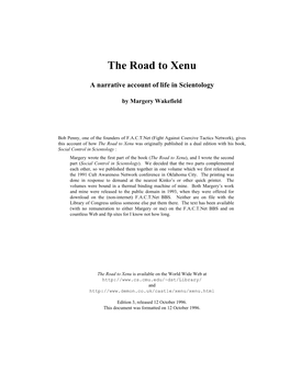 The Road to Xenu