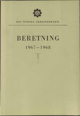 Beretning 1967-1968