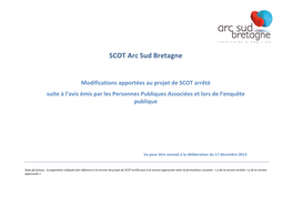 SCOT Arc Sud Bretagne