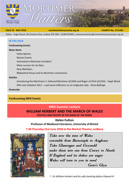 William Herbert and the March of Wales