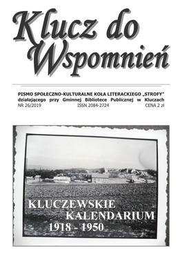 Kluczewskie Kalendarium 1918 - 1950