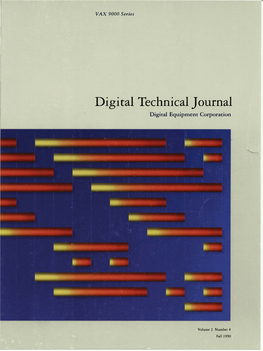 Digital Technical Journal, Volume 2, Number 4, 1990: VAX 9000 Seies