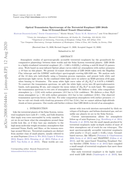 Optical Transmission Spectroscopy of the Terrestrial Exoplanet LHS