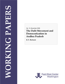 The Dalit Movement and Democratization in Andhra Pradesh