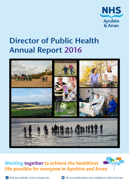 Director of Public Health Annual Report 2016
