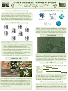 Bruce Hoagland, Dan Hough, and Todd Fagin Oklahoma Biological Survey