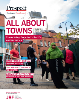 ABOUT TOWNS Harnessing Hope in Britain’S Communities