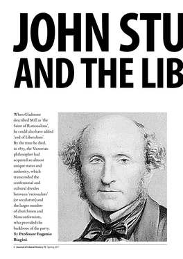 When Gladstone Described Mill As ‘The Saint of Rationalism’, He Could Also Have Added ‘And of Liberalism’