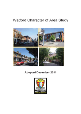 Watford Character of Area Study