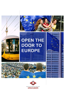 Download Open the Door to Europe Guide