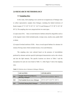 Chapter Two: Research Methodology ______