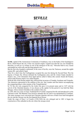 Guide of Seville