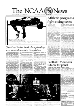 The NCAA News, a Reprint of an Answer