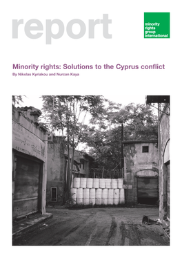 SOLUTIONS to the CYPRUS CONFLICT Executive Summary