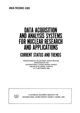 Data Acquisition and Analysis Systems for Nuclear Research and Applications Current Status and Trends