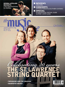 The Music Scene Spring 2009 Issue