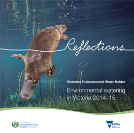 Reflections – Environmental Watering in Victoria 2014-15