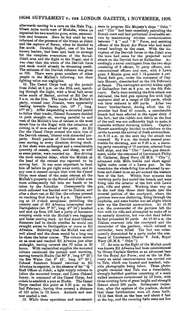 Supplement T* the London Gazette, 1 November, 1920