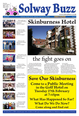 Skinburness Hotel the Fight Goes On