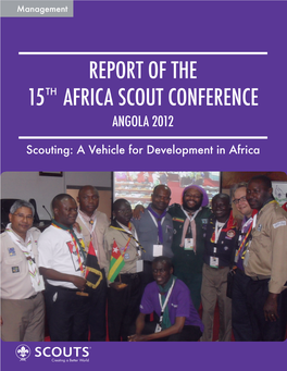 Report of the 15 Africa Scout Conference