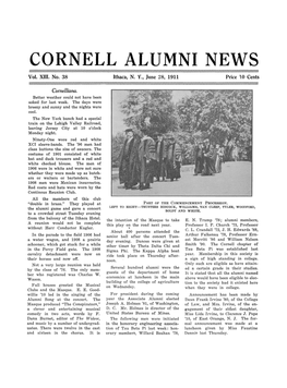 CORNELL ALUMNI NEWS Vol