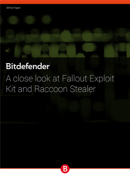 Fallout Exploit Kit and Raccoon Stealer White Paper