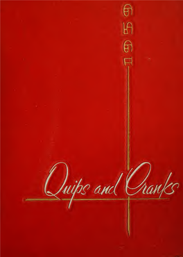 QUIPS and CRANKS Dedicates Its 1959 Edition to Our New President