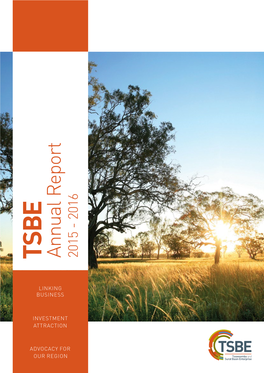 TSBE Annual Report 2015 – 2016 Contents