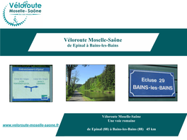 Véloroute Moselle-Saône De Epinal À Bains-Les-Bains