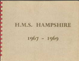 HMS Hampshire 1967-1969