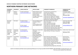 Northern Primary Care Networks