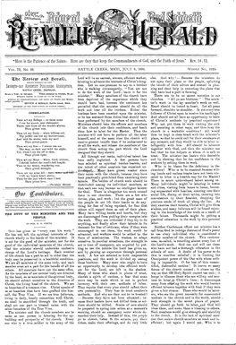 Review and Herald for 1895