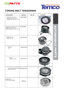 Timing Belt Tensioner