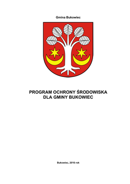 Program Ochrony Środowiska Dla Gminy Bukowiec