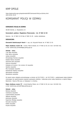 4597,Komisariat-Policji-W-Ozimku.Pdf