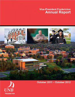 Vice-President Fredericton Annual Report