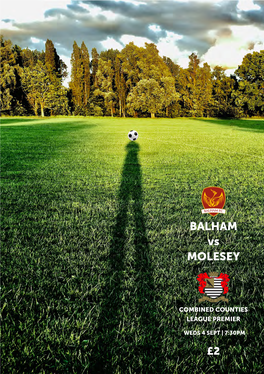 BALHAM Vs MOLESEY