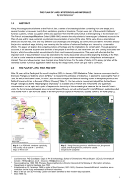 THE PLAIN of JARS: MYSTERIOUS and IMPERILLED by Lia Genovese 1