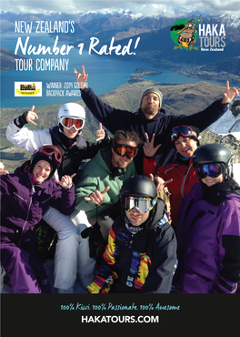 Number 1 Rated! TOUR COMPANY