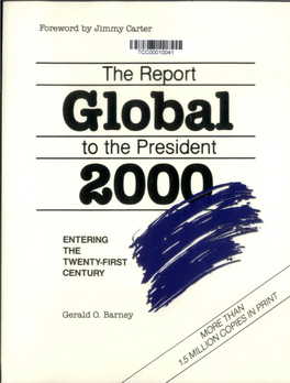 Global 2000: the Report to the President