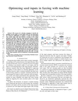 Optimizing Seed Inputs in Fuzzing with Machine Learning