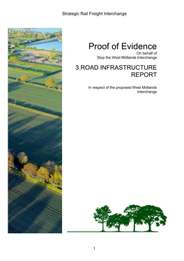 Proof of Evidence on Behalf of Stop the West Midlands Interchange