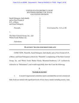 Case 3:21-Cv-00090 Document 6 Filed on 04/26/21 in TXSD Page 1 of 30