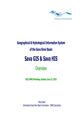 Sava GIS & Sava