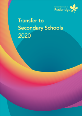 Transfer to Secondary Schools 2020 Transfer 2020-2021