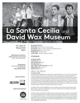 La Santa Cecilia and David Wax Museum